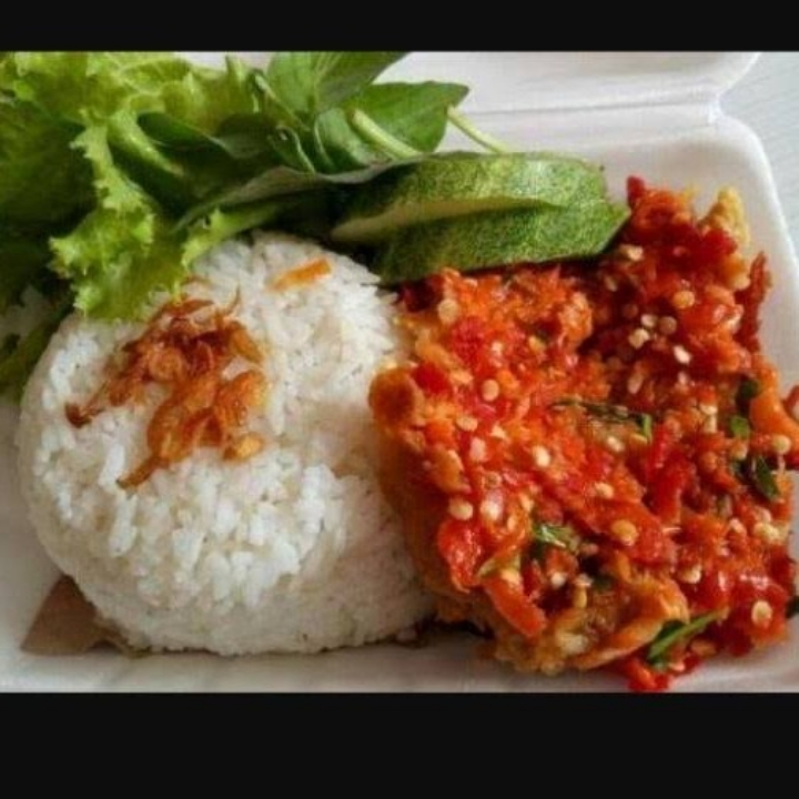 Nasi Ayam Geprek Sambal Bw