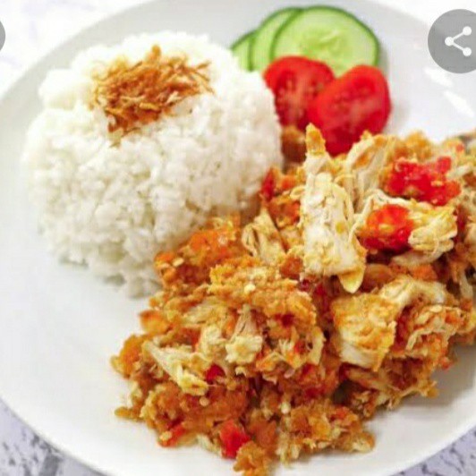 Nasi Ayam Geprek