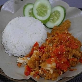 Nasi Ayam Geprek 