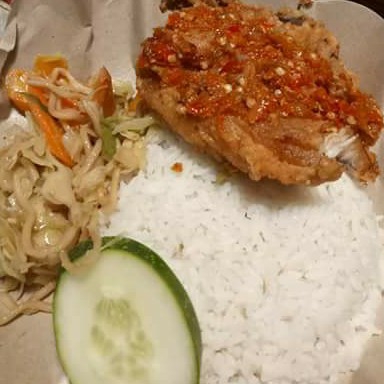 Nasi Ayam Geprek Biasa