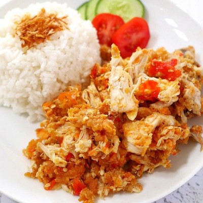 Nasi Ayam Geprek Ori