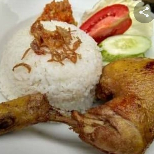 Nasi Ayam Goreng Gulai