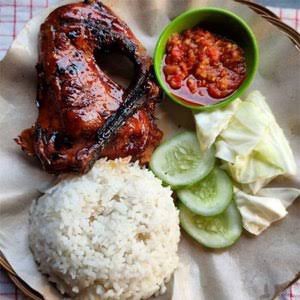 Nasi Ayam Kampung Bakar