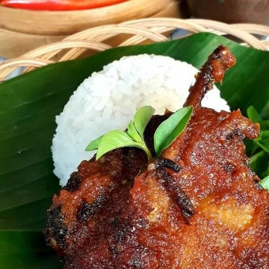 Nasi Ayam Kampung Masak Habang