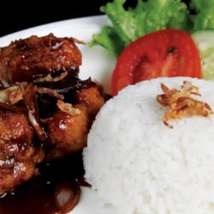 Nasi Ayam Kecap