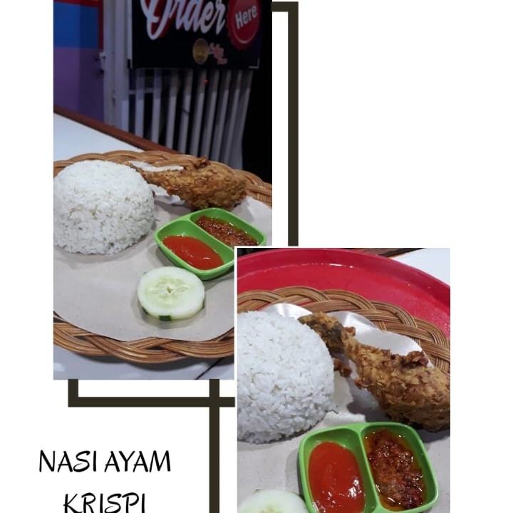 Nasi Ayam Krispi