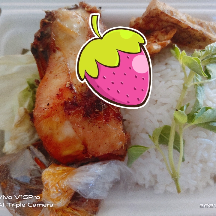 Nasi Ayam Lalapan Pedaging