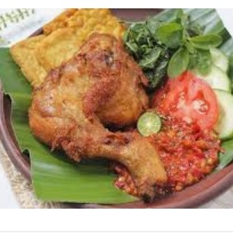 Nasi Ayam Penyet