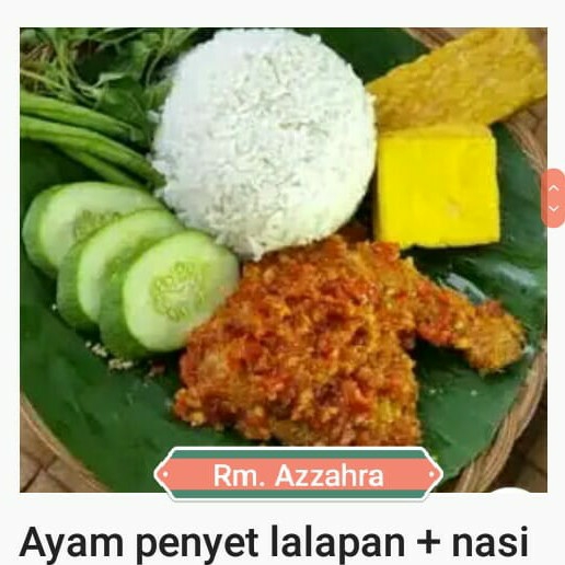 Nasi Ayam Penyet