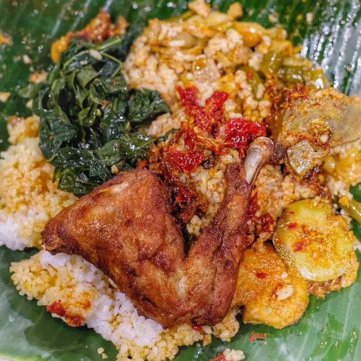 Nasi Ayam Pop