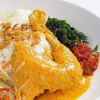 Nasi Ayam Pop