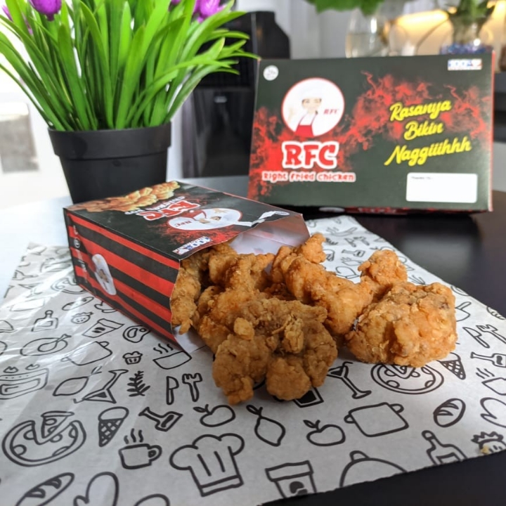 Nasi Ayam Pop