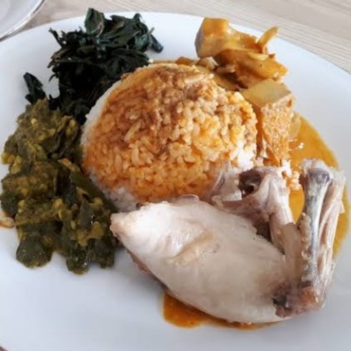 Nasi Ayam Pop