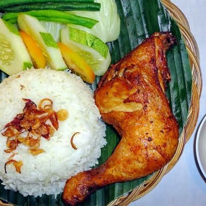 Nasi Ayam Potong Bakar