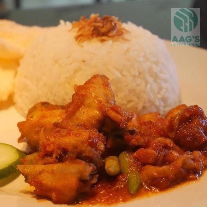 Nasi Ayam Rica Rica