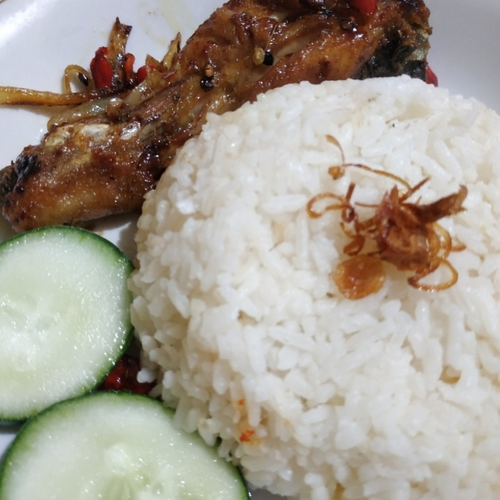 Nasi Ayam Saos Lada Hitam