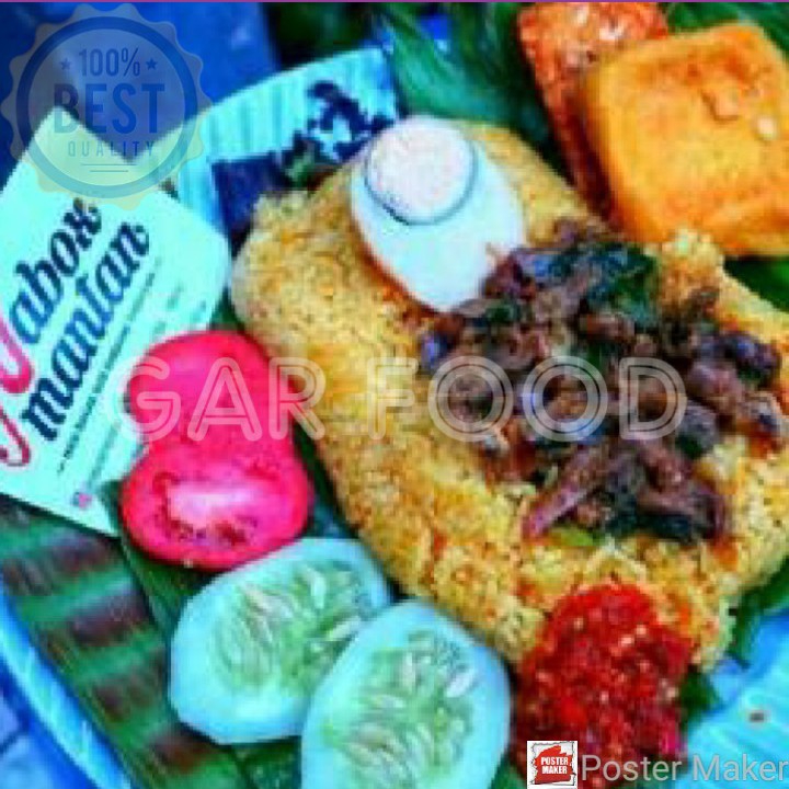 Nasi Bakar Ampela Manis