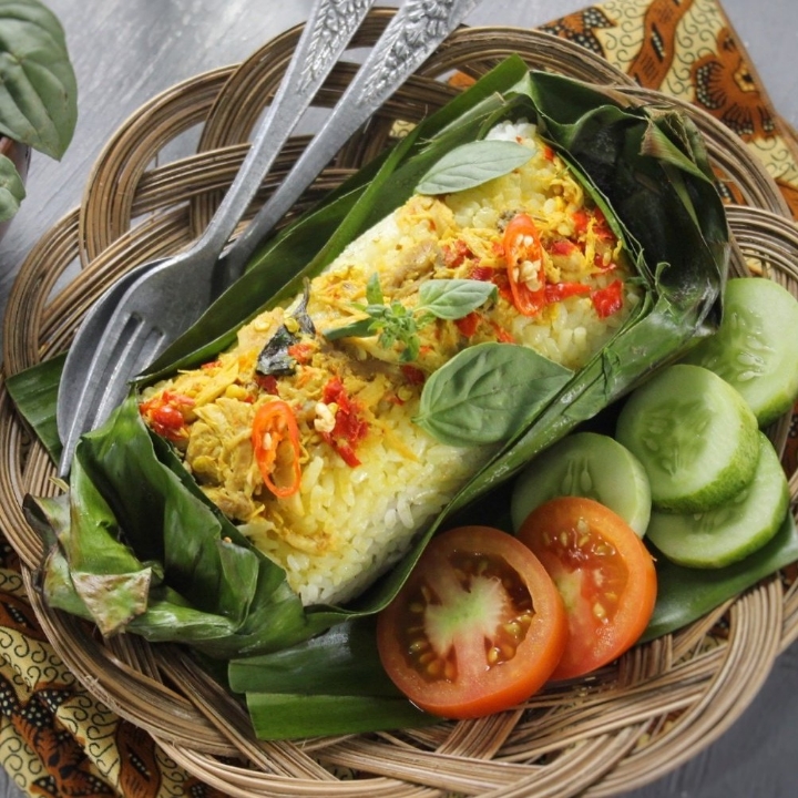 Nasi Bakar Ayam
