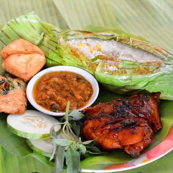 Nasi Bakar Ayam Bakar