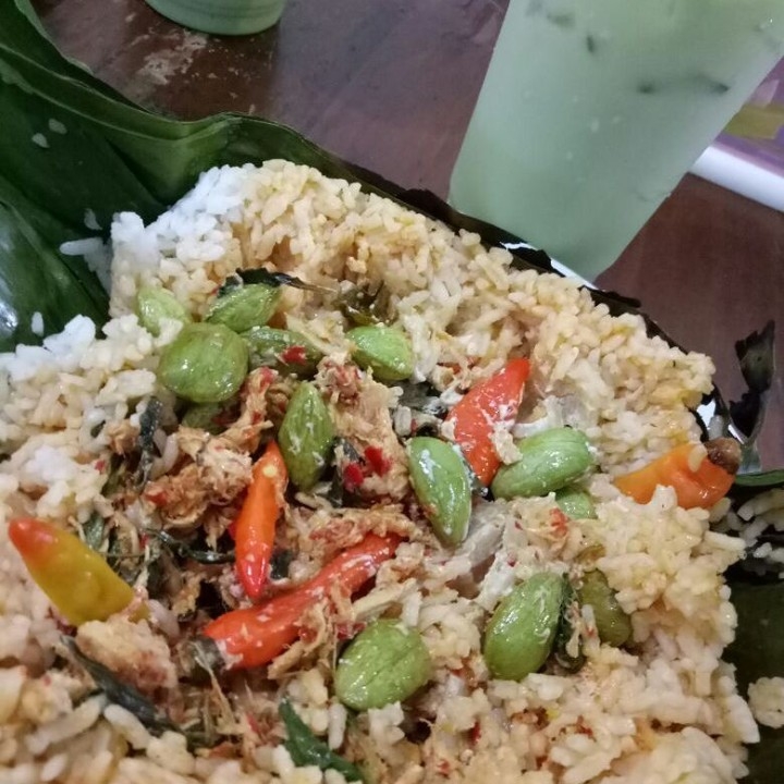 Nasi Bakar Ayam Pete