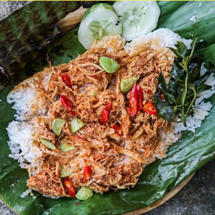 Nasi Bakar Ayam Suir Pedas