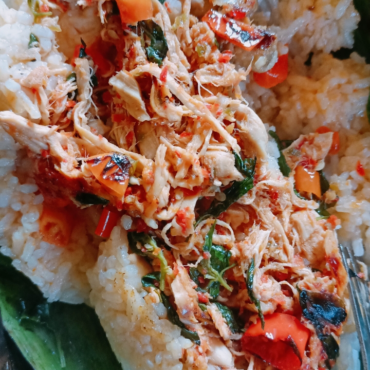 Nasi Bakar Ayam Suwir 2