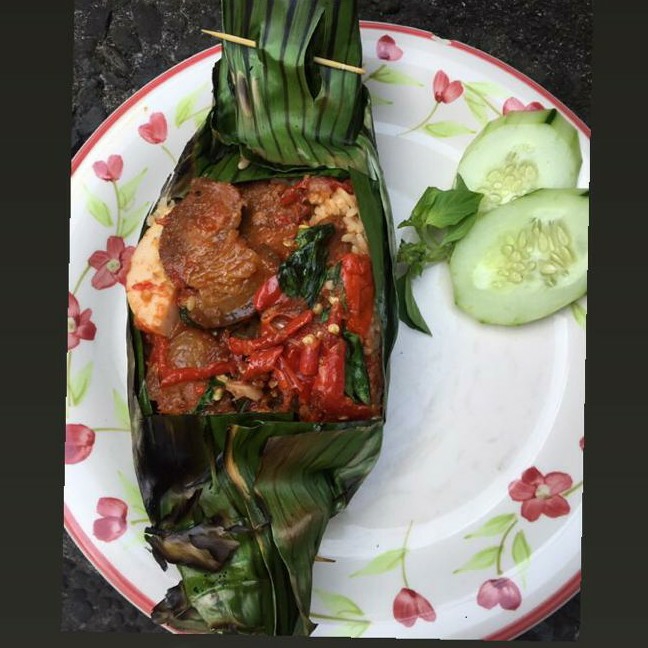 Nasi Bakar Babi Kecap