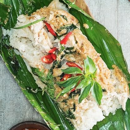 Nasi Bakar Bu Muawanah