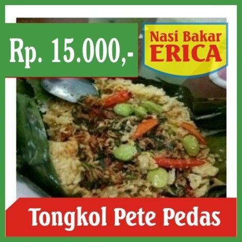 Nasi Bakar Erica-Nasi Bakar Tongkol Pete Pedas