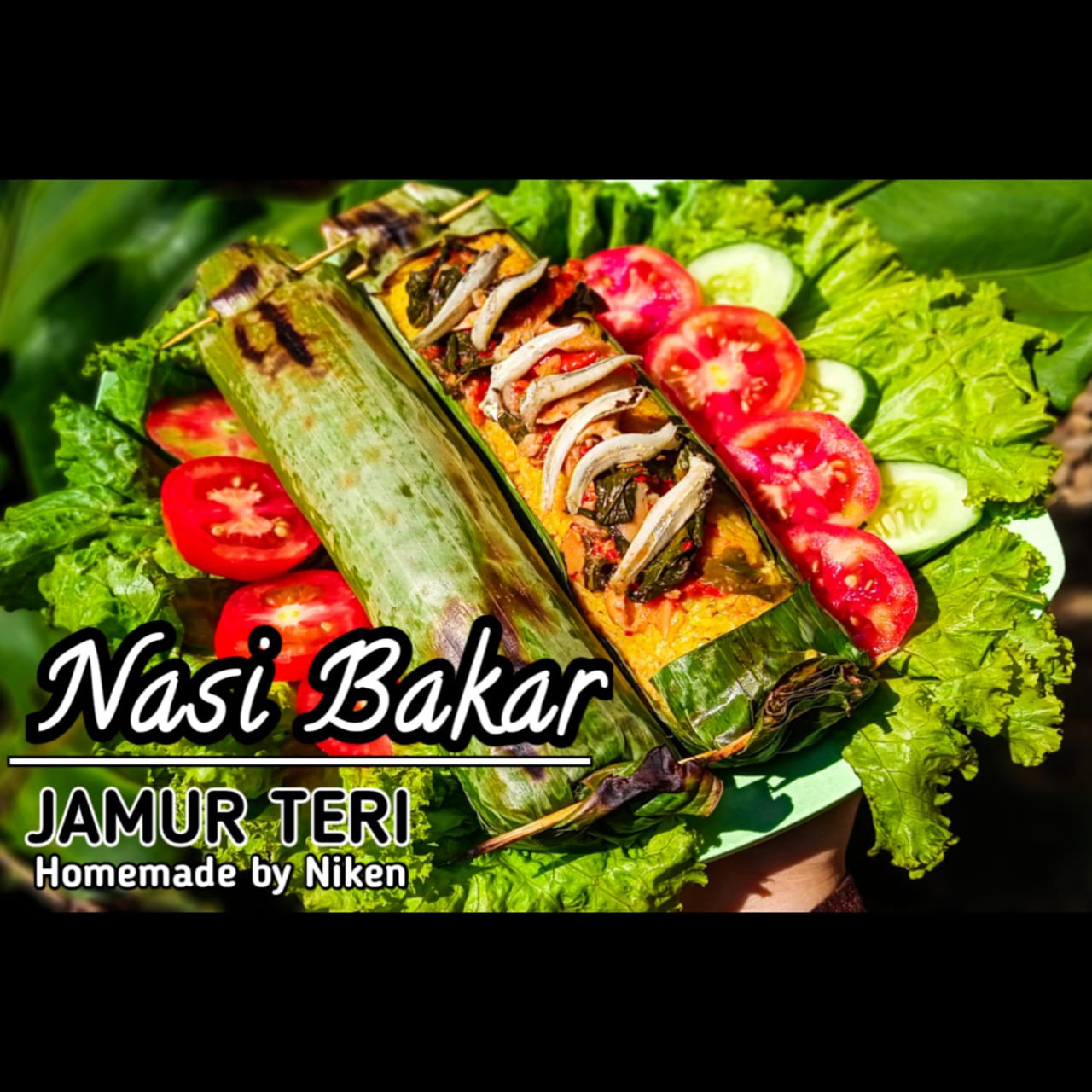 Nasi Bakar Jamur Teri