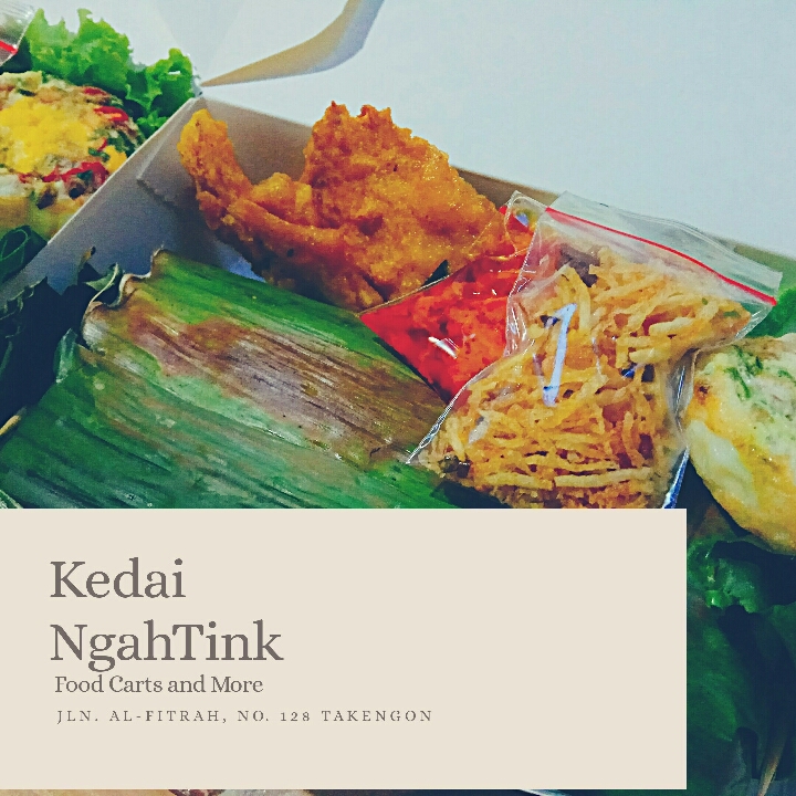 Nasi Bakar Orek Teri Tempe