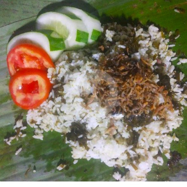 Nasi Bakar Polos