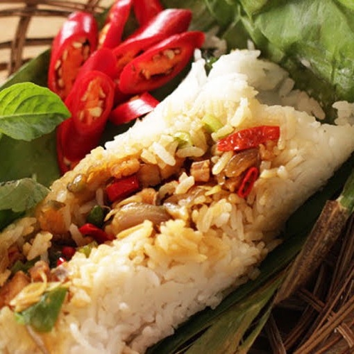 Nasi Bakar Isi Teri Medan