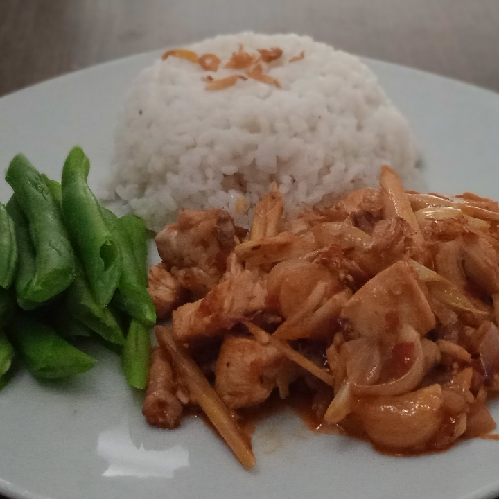 Nasi Balado Ayam