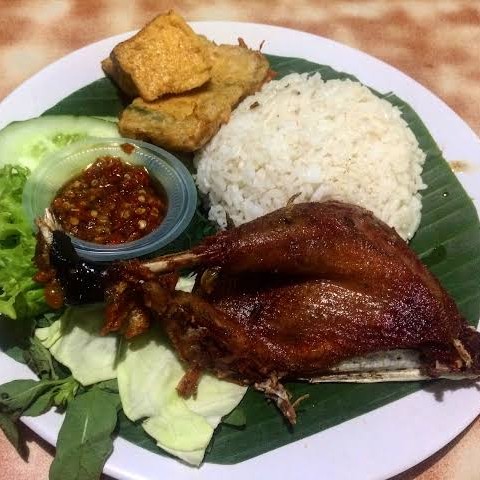 Nasi Bebek Bakar