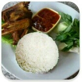 Nasi Bebek Lalapan