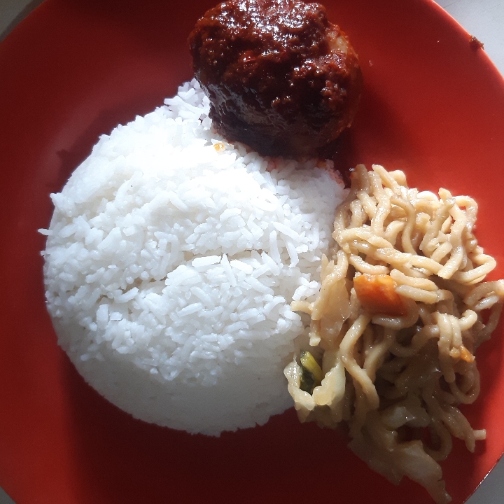Nasi Biasa Telur Itik