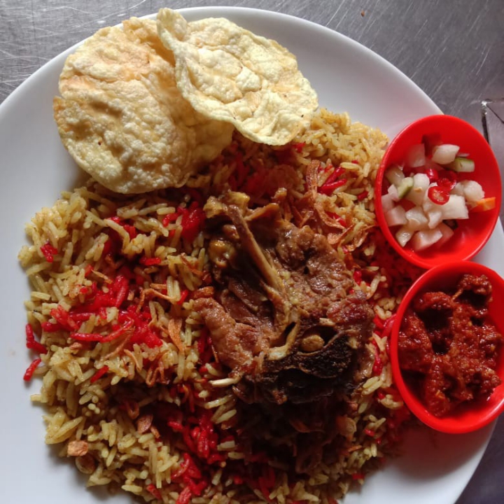 Nasi Biryani Kambing Spc