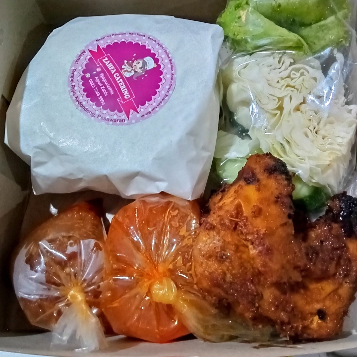Nasi Box Ayam Kampung Menor