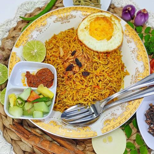 Nasi Briyani Telur