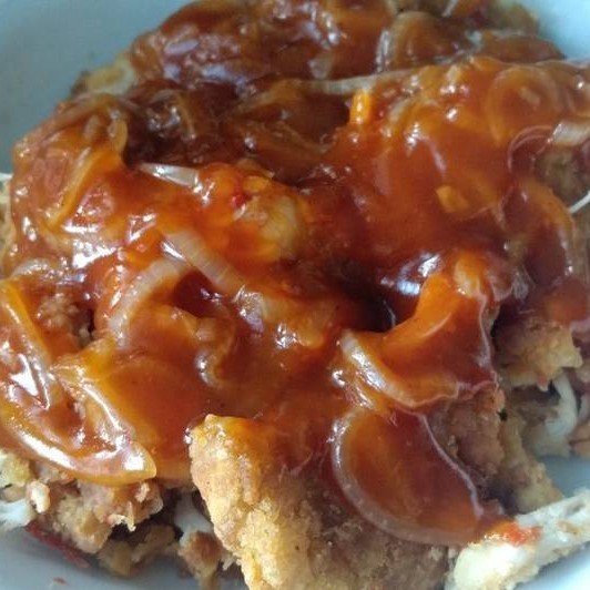 Nasi Campur Asam Manis