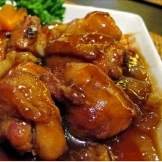 Nasi Campur Ayam Asam Manis