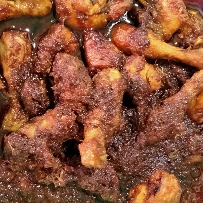 Nasi Campur Ayam Masak Habang