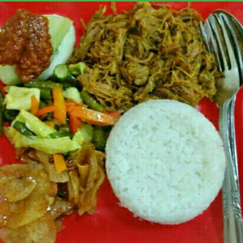 Nasi Campur Empal