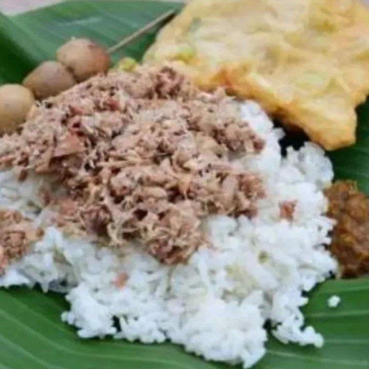 Nasi Campur Tempe Telur Puyuh