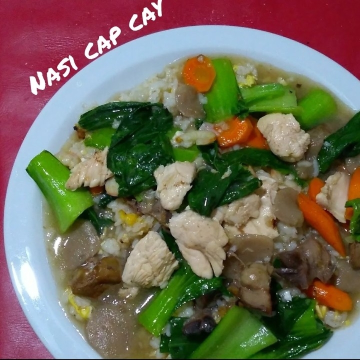 Nasi Cap Cay Ayam