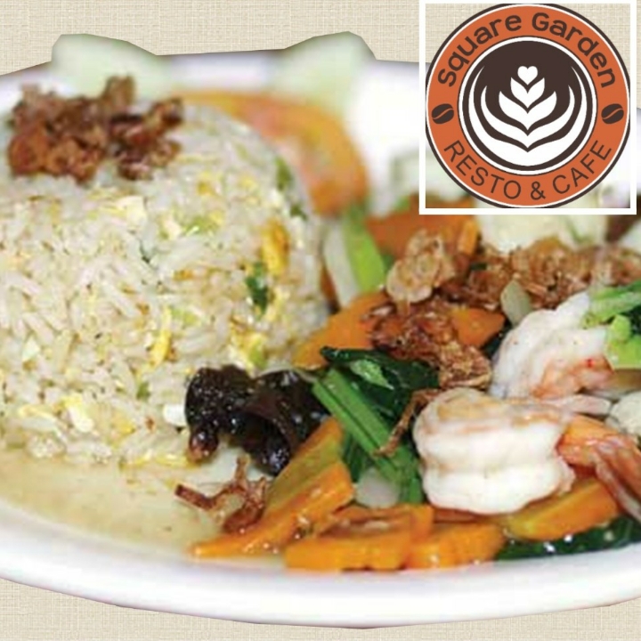 Nasi Capcay Seafood