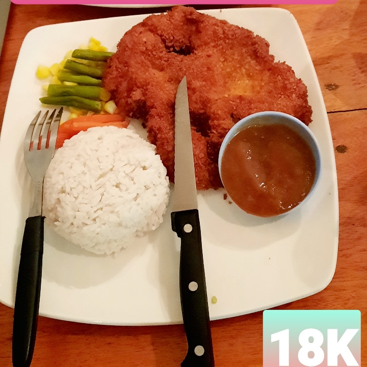 Nasi Chiken Katsu 
