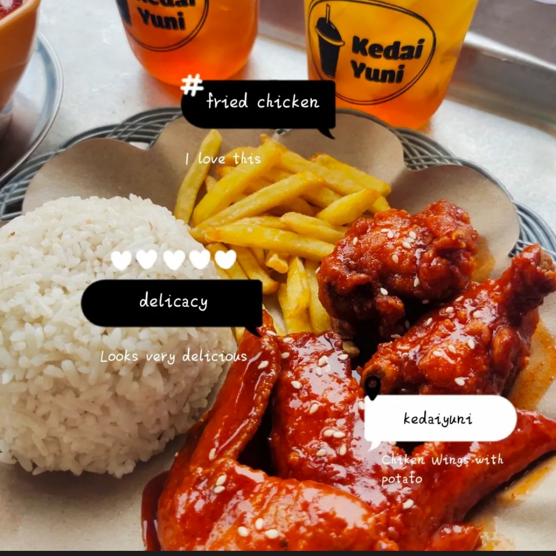 Nasi Chiken Wings