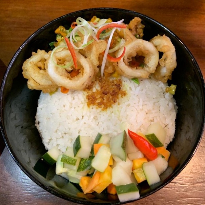 Nasi Cumi Cabe Garam